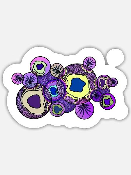 - Sticker - white matte