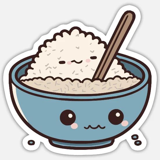 Rice' Sticker | Spreadshirt