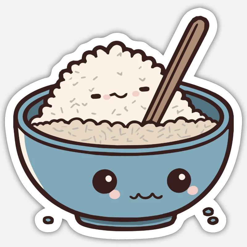 Rice' Sticker | Spreadshirt