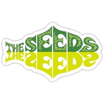 the seeds band logo - Sticker - white matte - Front