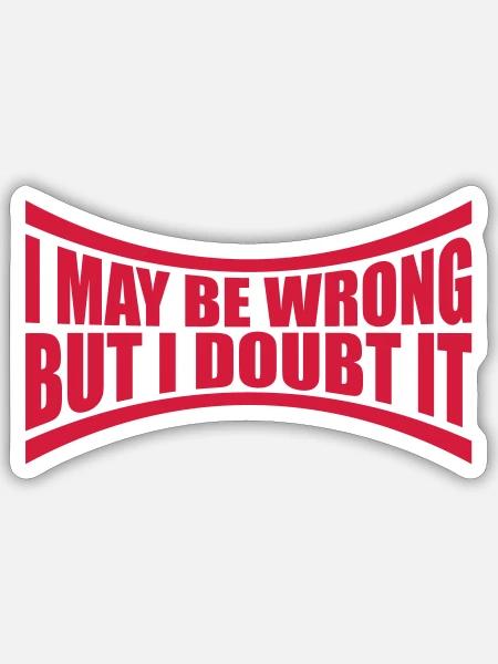 - Sticker - white matte