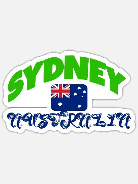 Sydney - Sticker - white matte