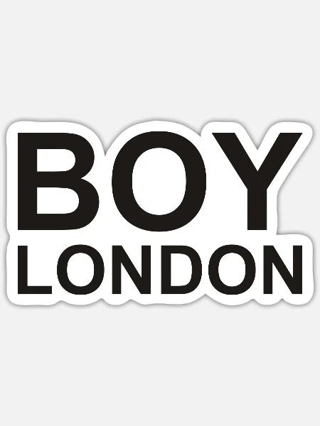 Boy London - Sticker - white matte