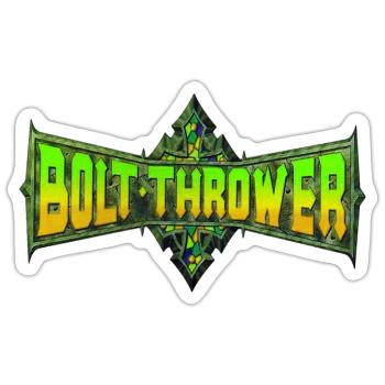 bolt thrower - Sticker - white matte - Front