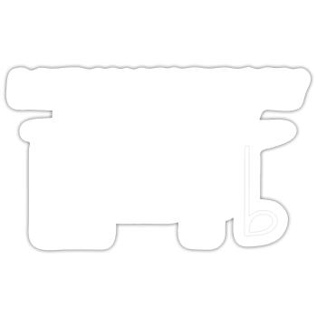 Musician's Theory Of Relativity - Sticker - white matte - Front