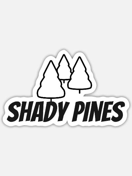 - Sticker - white matte