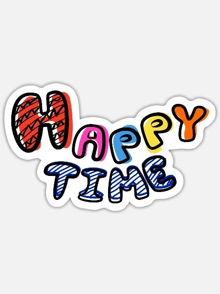  - Sticker - white matte