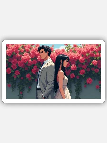  - Sticker - white matte