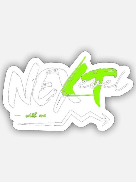  - Sticker - white matte