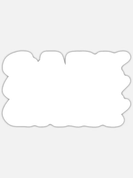 Funny Gary Groovy 4 Men Women Cool Gary Tie Dye - Sticker - white matte