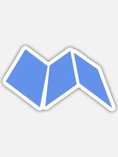 - Sticker - white matte