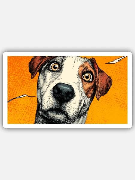  - Sticker - white matte