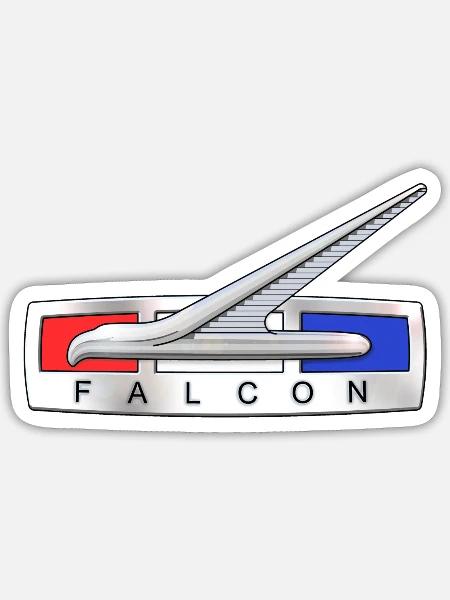 FORD Falcon - Sticker - white matte