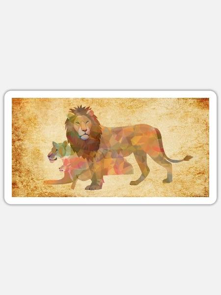  - Sticker - white matte