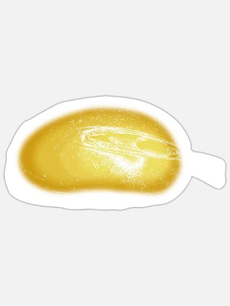- Sticker - white matte