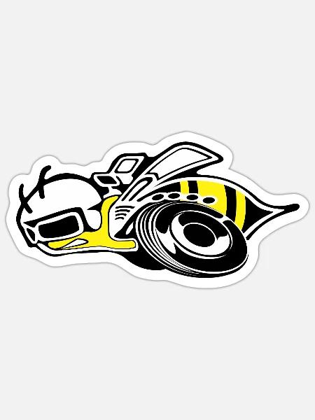 Super Bee - Sticker - white matte