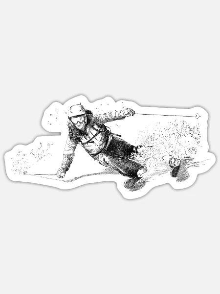 - Sticker - white matte