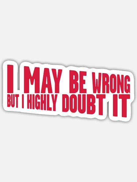 - Sticker - white matte