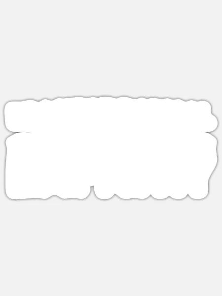 - Sticker - white matte