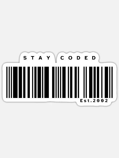 - Sticker - white matte