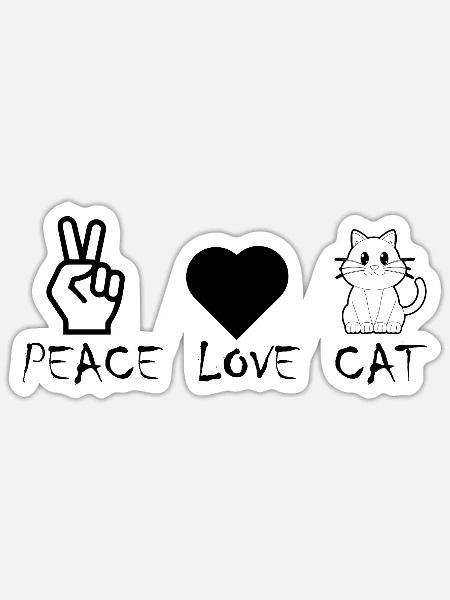 Cat Cat - Sticker - white matte