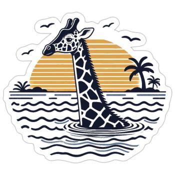 Relative Shallowness - Sticker - white matte - Front