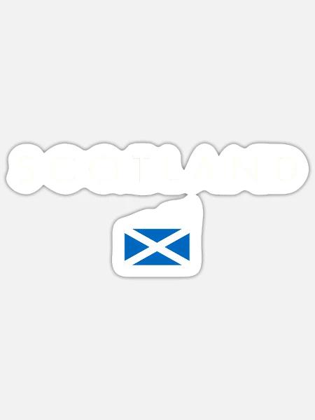 Scotland Fashion International Xo4U Original - Sticker - white matte