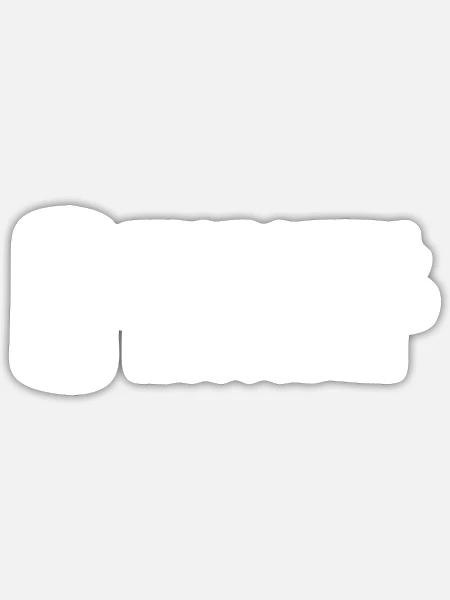 Thou Shall Not Judge Funny Lawyer - Sticker - white matte