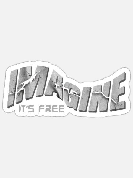 - Sticker - white matte