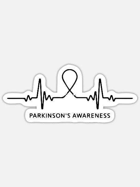 Parkinsons Disease Awareness - Sticker - white matte