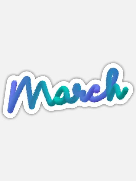 - Sticker - white matte