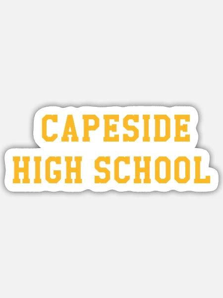 Capeside High School Dawsons Creek - Sticker - white matte
