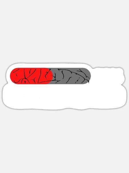 - Sticker - white matte