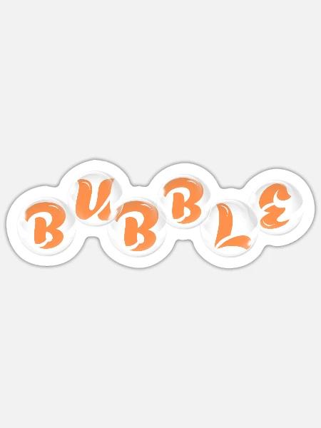 - Sticker - white matte