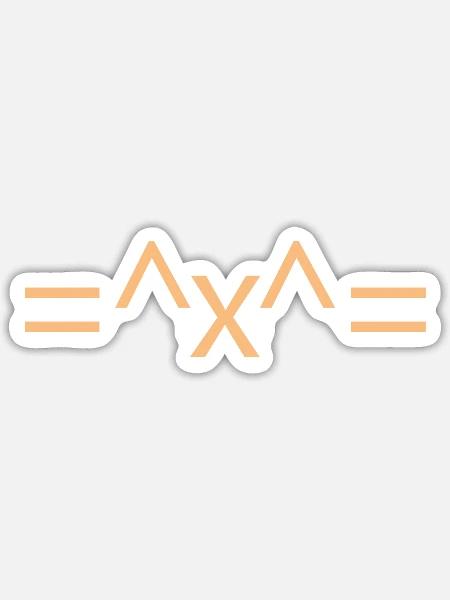  - Sticker - white matte
