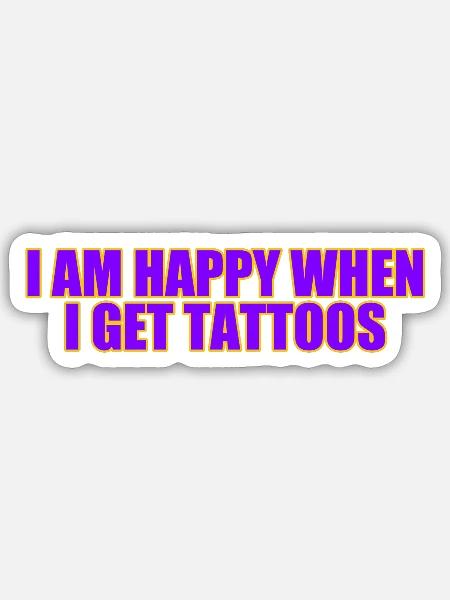 - Sticker - white matte