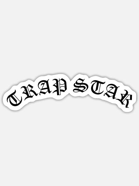 - Sticker - white matte