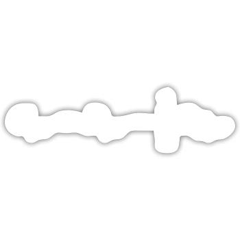 Tensor Of General Relativity - Sticker - white matte - Front