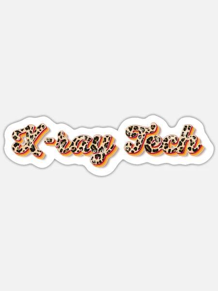 - Sticker - white matte