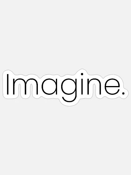 - Sticker - white matte