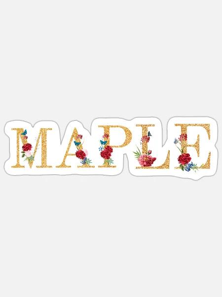 - Sticker - white matte