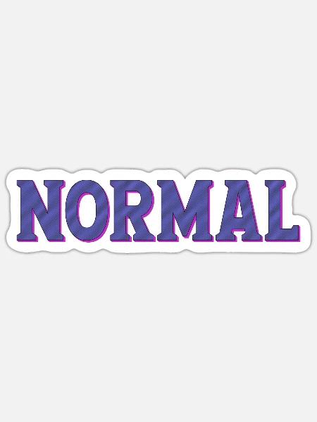 - Sticker - white matte