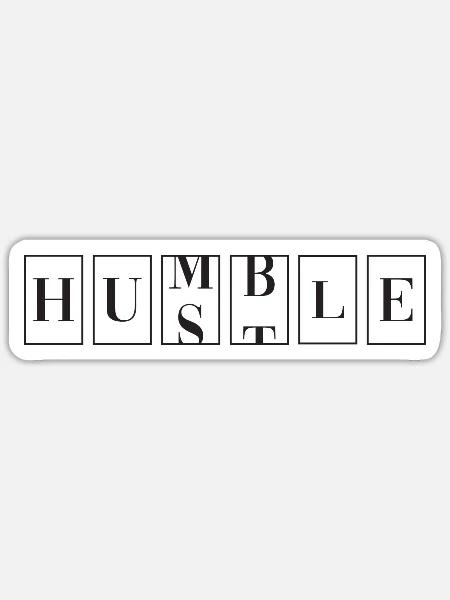  - Sticker - white matte