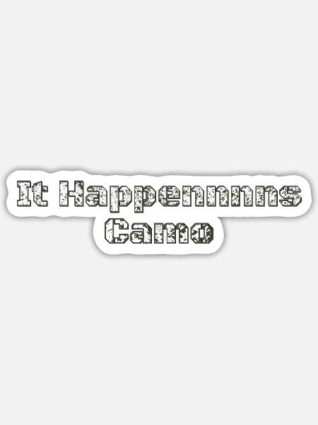  - Sticker - white matte