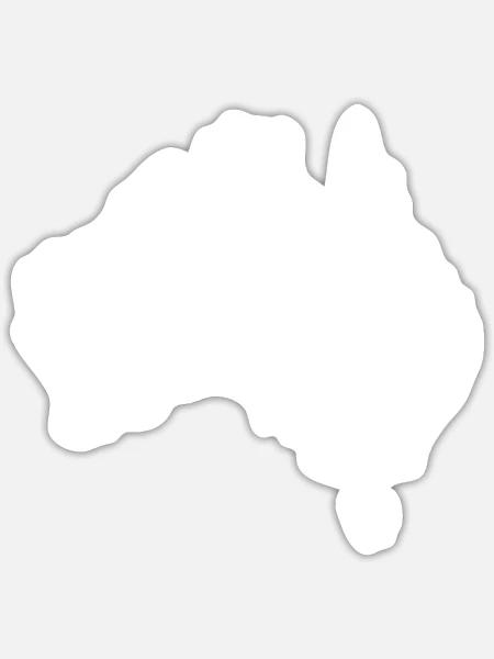 Australian Koala - Sticker - white matte