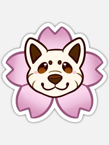 - Sticker - white matte
