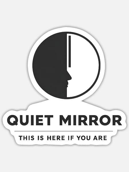 - Sticker - white matte