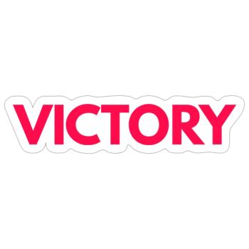 Victory - Sticker - white matte - Front