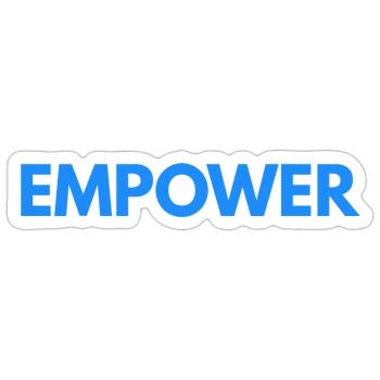 Empower - Sticker - white matte - Front