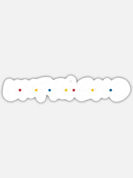 Unfriend Button Social Media Design - Sticker - white matte